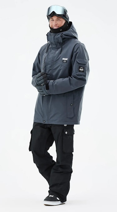 Adept Outfit Snowboardowy Mężczyźni Metal Blue/Black