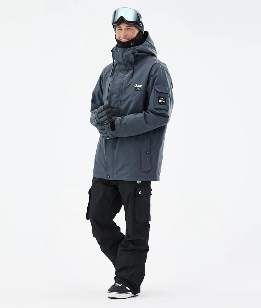 Adept Snowboard Outfit Herren Metal Blue/Black