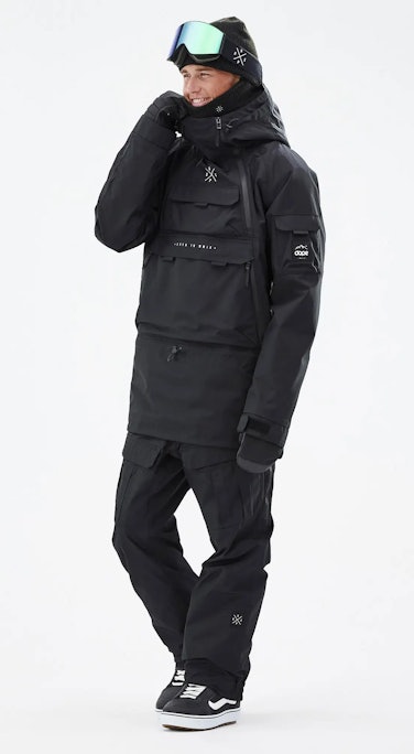 Akin Snowboard Outfit Herren Black