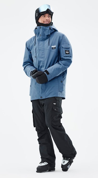 Adept Ski Outfit Herren Blue Steel/Blackout