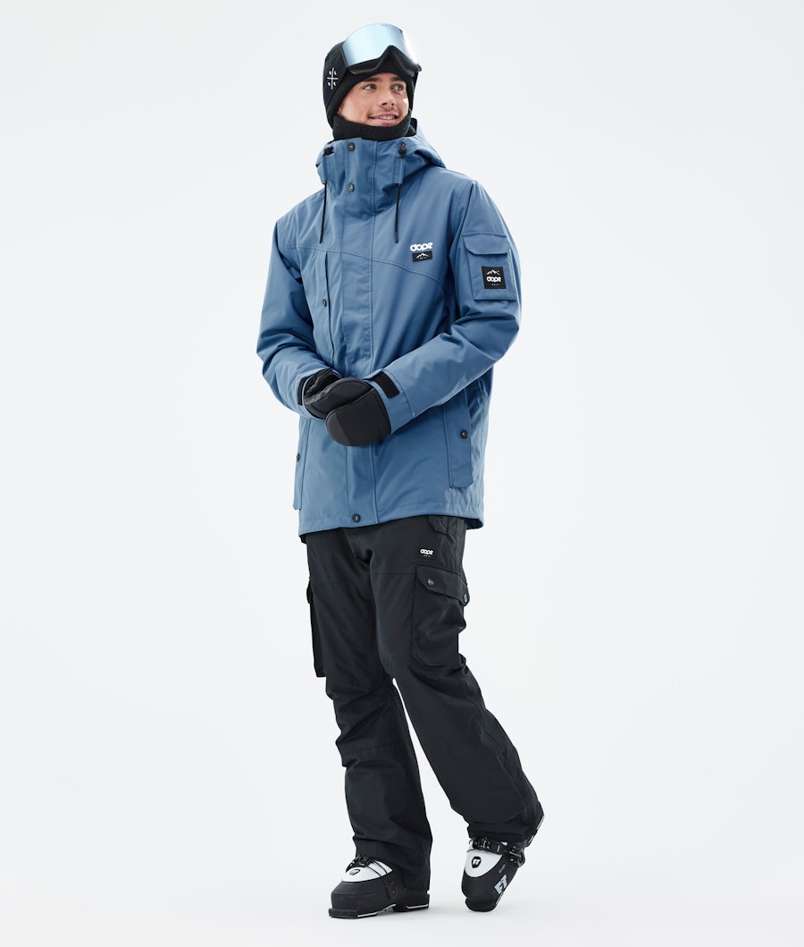 Adept Ski Outfit Herren Blue Steel/Blackout
