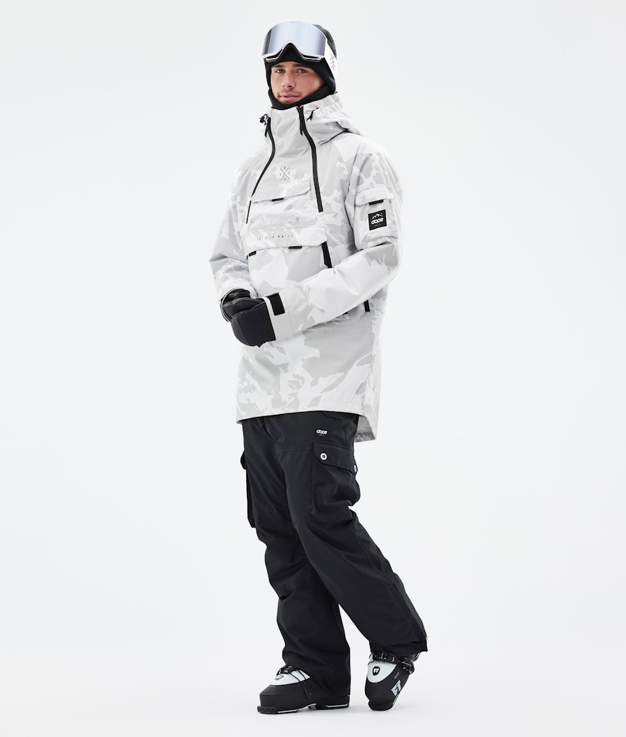 Akin Ski Outfit Men Grey Camo/Black