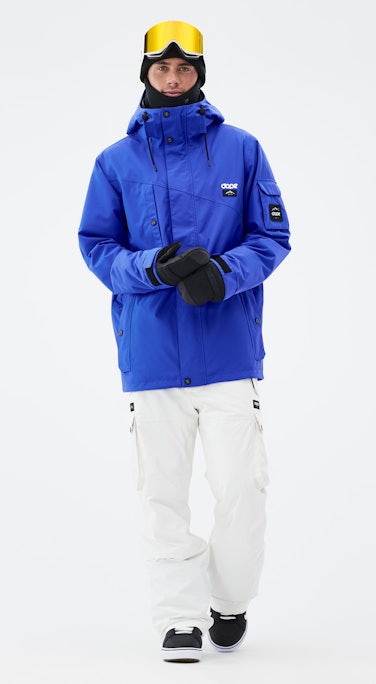 Adept Outfit Snowboardowy Mężczyźni Cobalt Blue/Old White