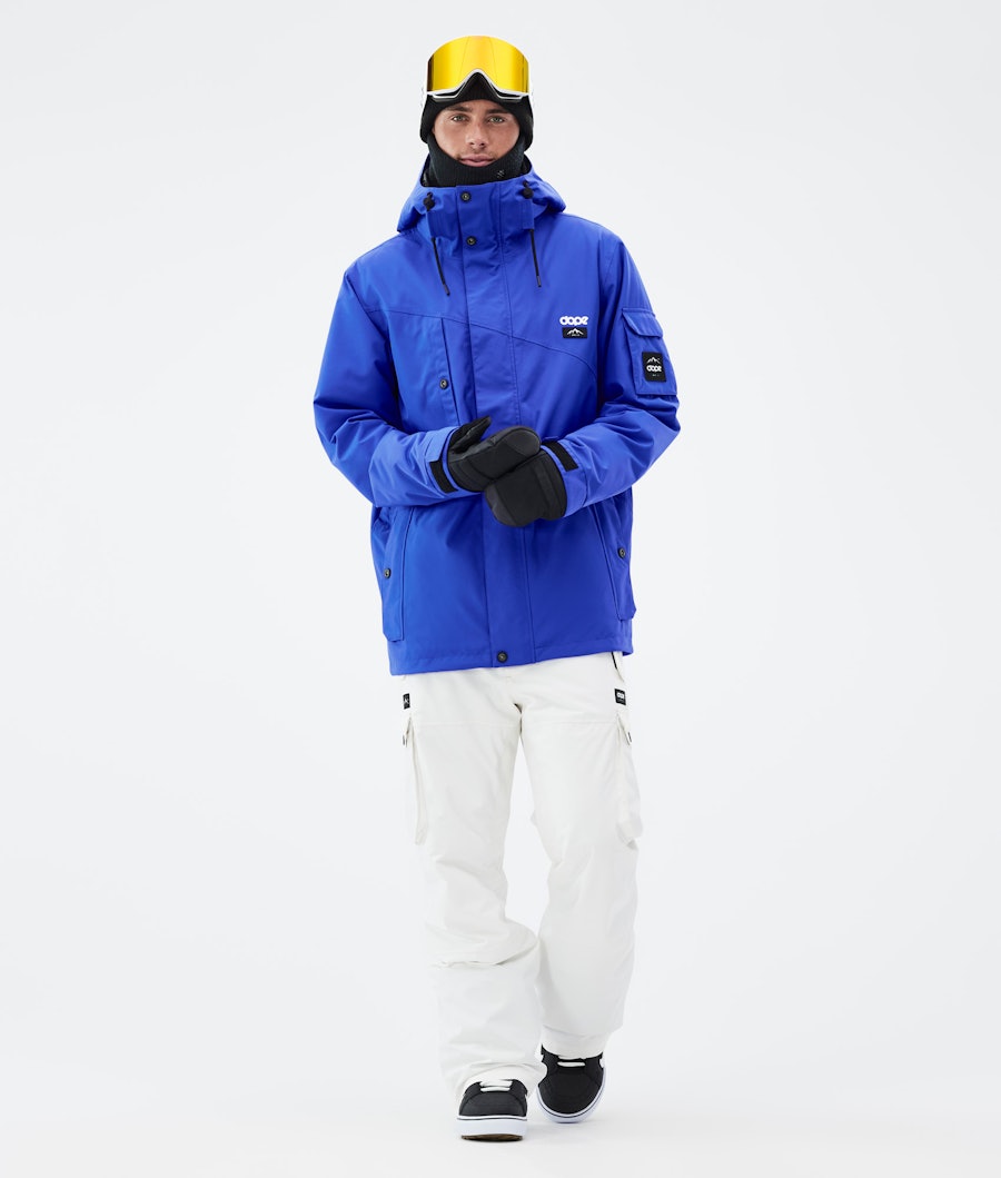 Adept Outfit Snowboardowy Mężczyźni Cobalt Blue/Old White