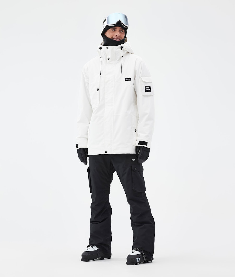 Adept Ski Outfit Herren Old White/Blackout