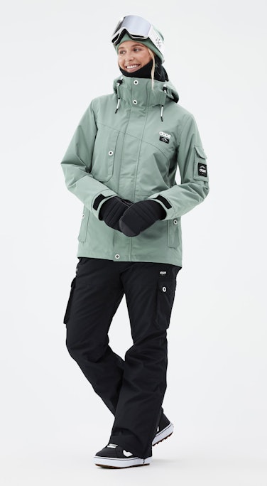 Adept W Outfit Snowboard Donna Faded Green/Black