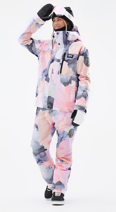 Blizzard W Full Zip Snowboard Outfit Women Blot Peach/Blot Peach