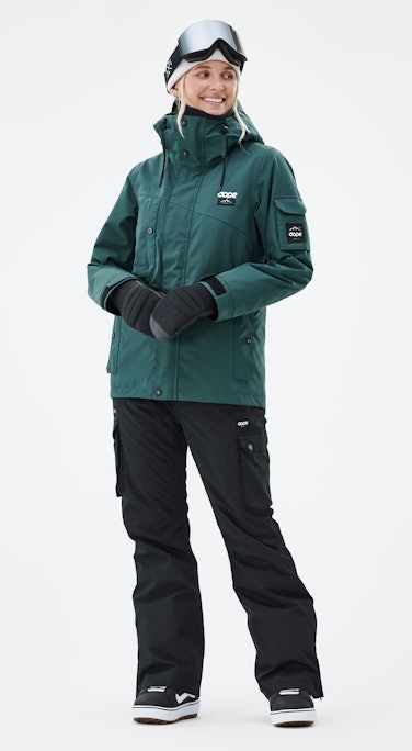 Adept W Outfit Snowboard Donna Bottle Green/Blackout