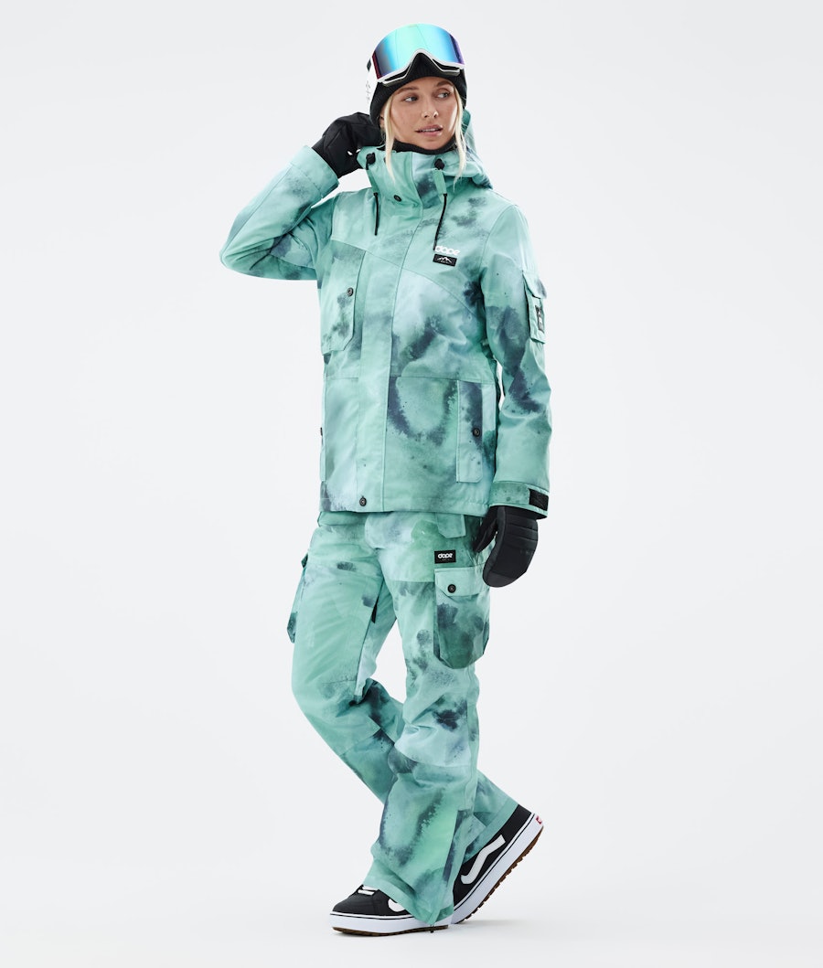 Adept W Snowboard Outfit Damen Liquid Green/Liquid Green