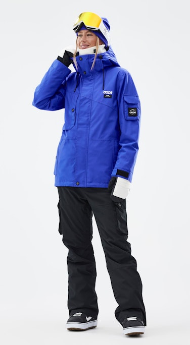 Adept W Snowboard Outfit Women Cobalt Blue/Blackout