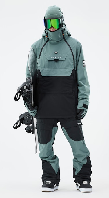 Doom Outfit Snowboardowy Mężczyźni Atlantic/Black