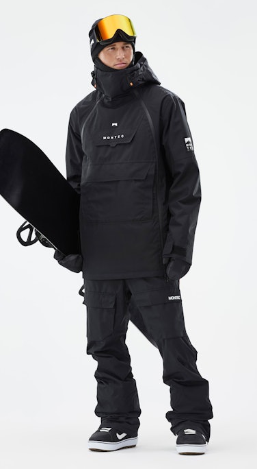 Doom Outfit Snowboardowy Mężczyźni Black