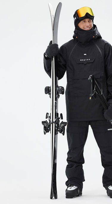 Doom Ski Outfit Herren Black