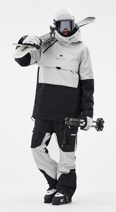 Dune Ski Outfit Herren Light Grey/Black