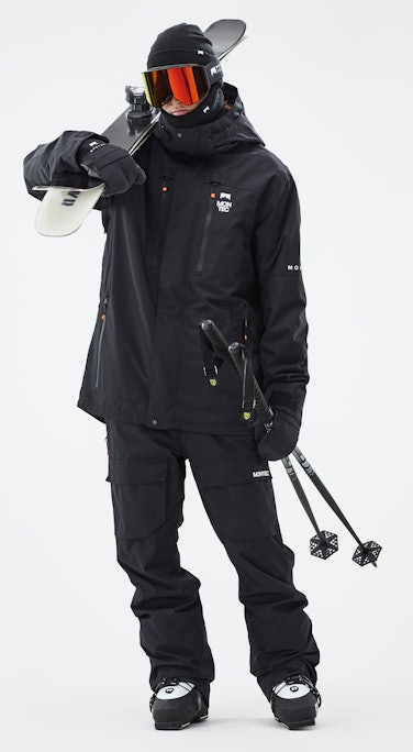 Fawk Ski Outfit Men Black