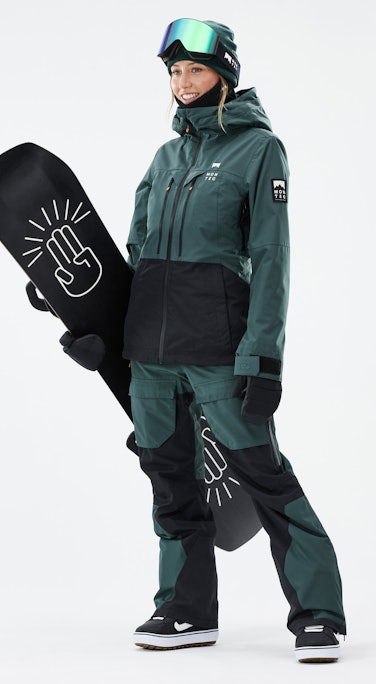 Moss W Outfit Snowboard Femme Dark Atlantic/Black