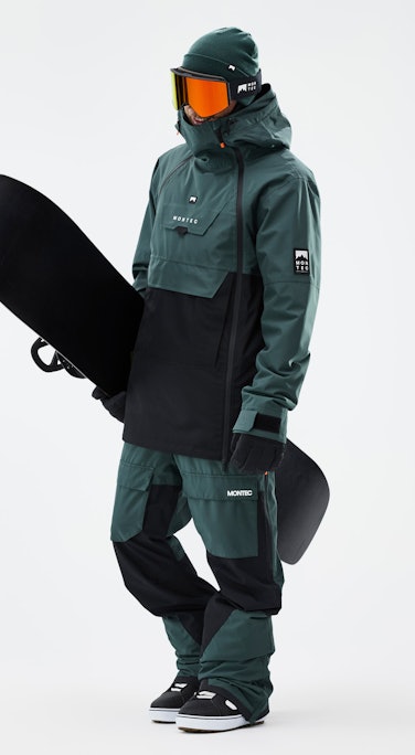 Doom Snowboard Outfit Herren Dark Atlantic/Black