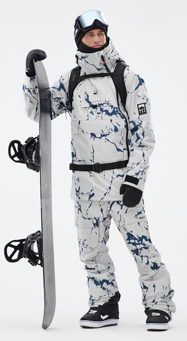 Doom Snowboard Outfit Men Ice
