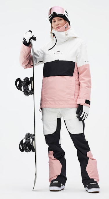 Dune W Snowboard Outfit Women Old White/Black/Soft Pink