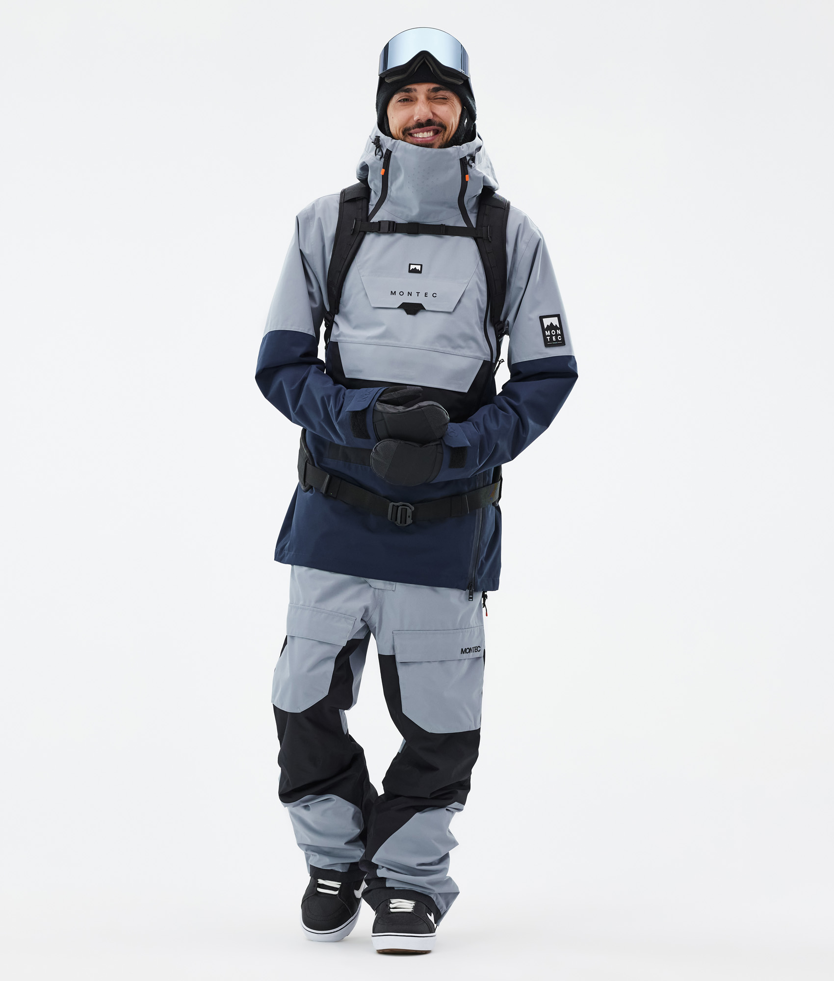 MONTEC Doom スノーボードウェア Montec Doom Ski Jacket Men Deep Red/Black | Montecwear.com